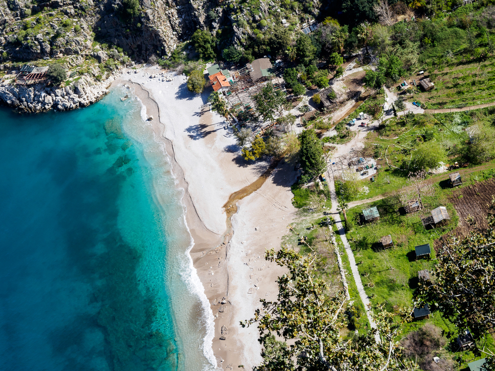 Places and Views on The Lycian Way Coast